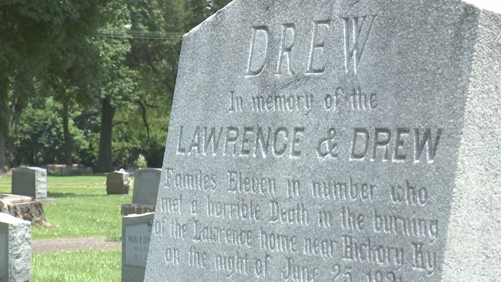 Grave marker